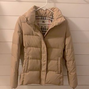 Burberry women’s puffer jacket
